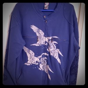 Vintage Ed Hardy Mens Jacket